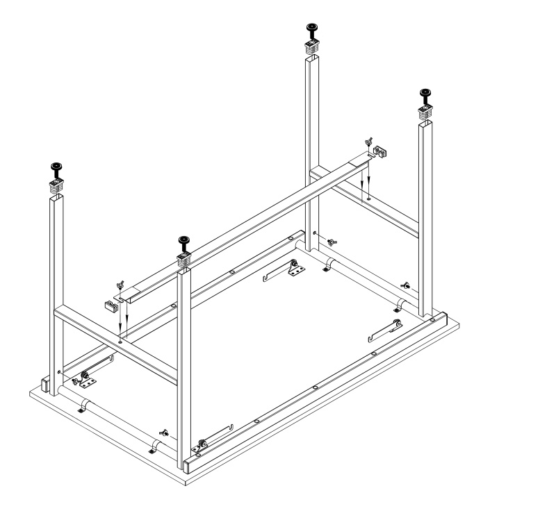 Стол раскладной "Брион №1" Дуб натуральный